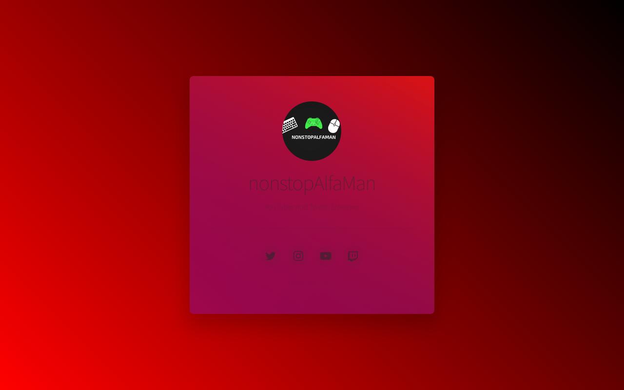 Carrd profile picture for @non